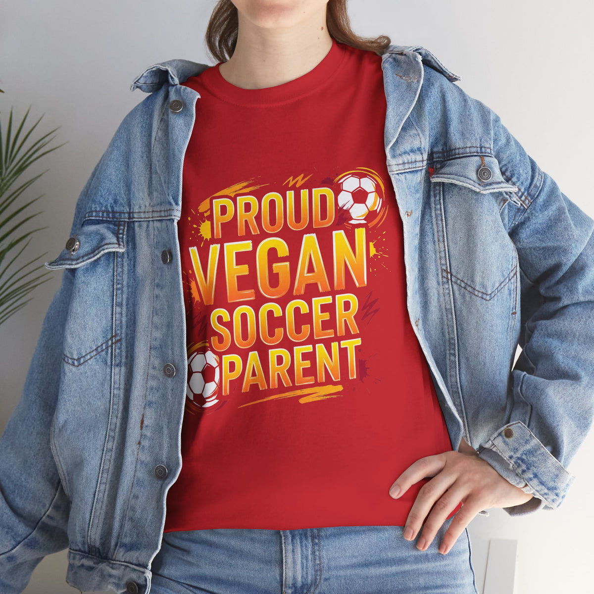 Back to School - Proud Vegan Soccer Parent T-Shirt