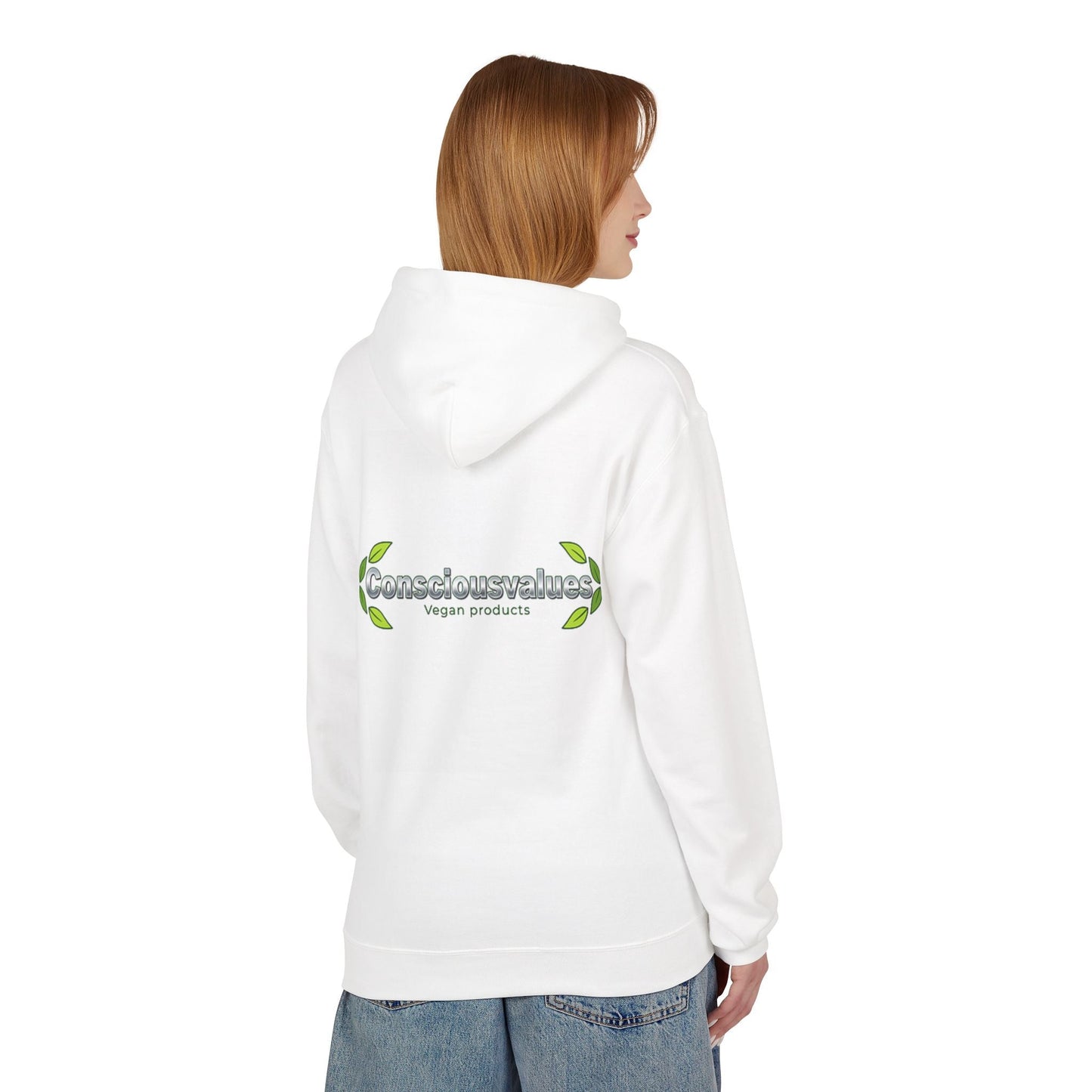 Consciousvalues Vegan Products Hoodie Eco Logo ... - ConsciousValues