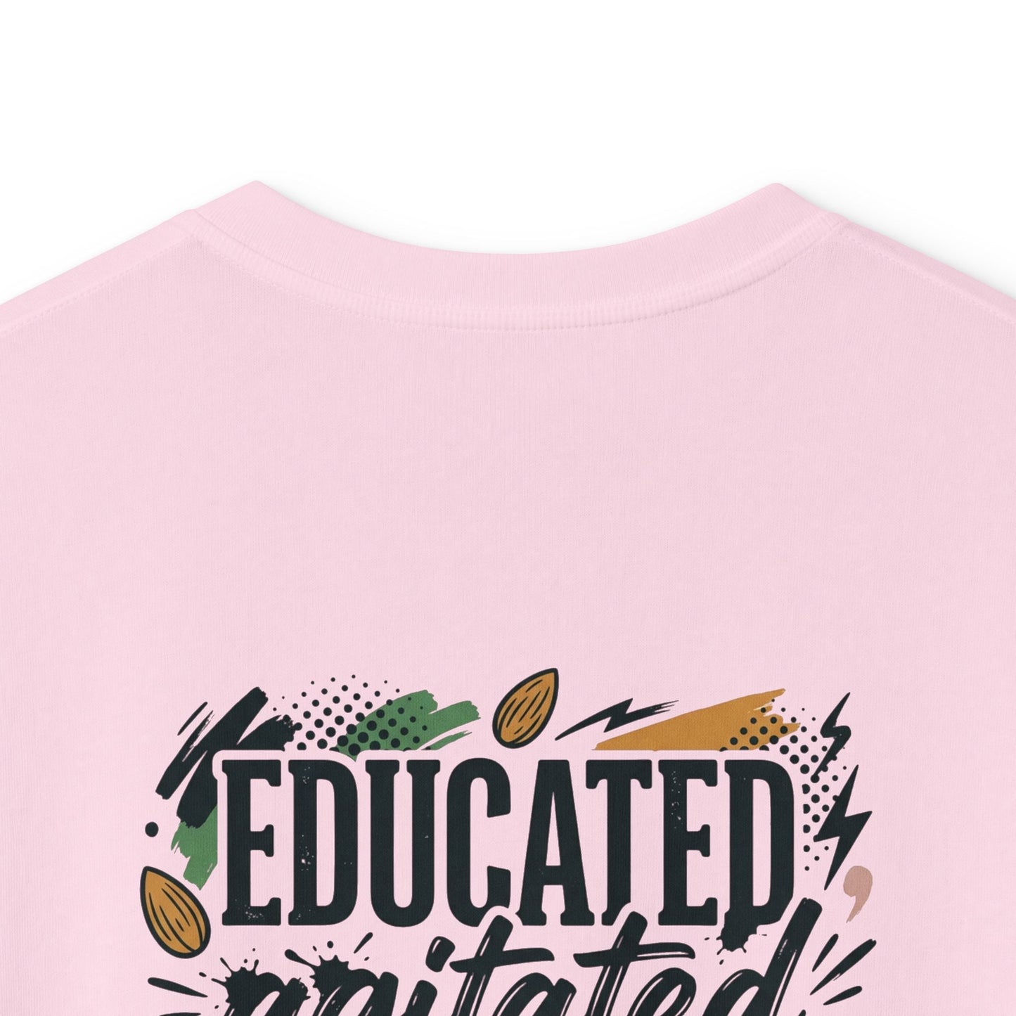 Kids Tee — "Educated, Agitated, and Well-Hydrated on Plant Milk" Graphic Tee - ConsciousValues