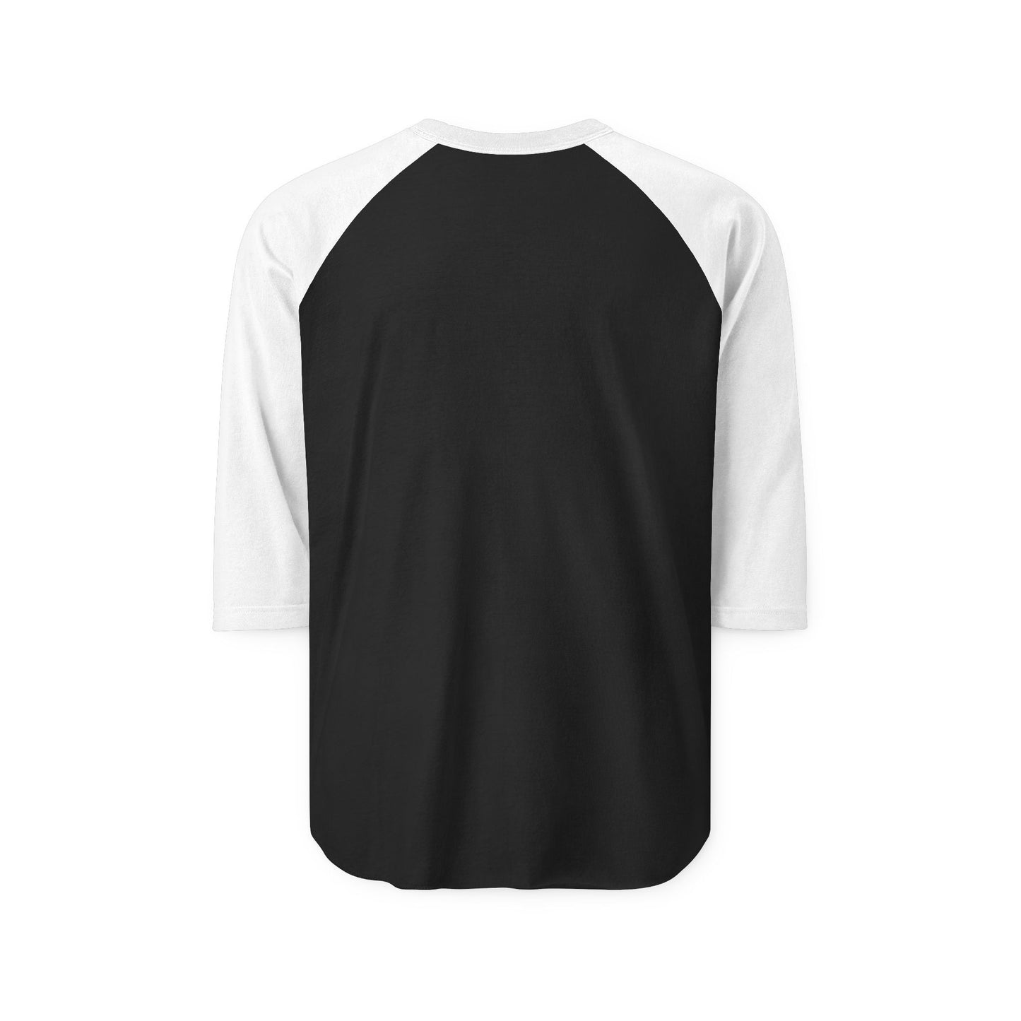 Vegan and Heavy Metal AF Crest Raglan Shirt | Vegan Pride Logo 3/4 Sleeve