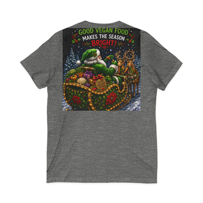 Unisex Jersey Short Sleeve V-Neck Tee