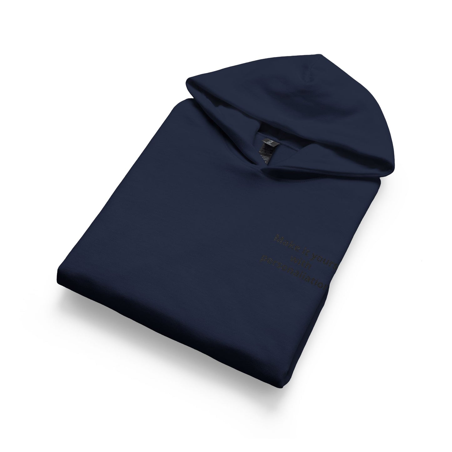 Youth Hoodie - Minimal "Print it your way" Chest Text