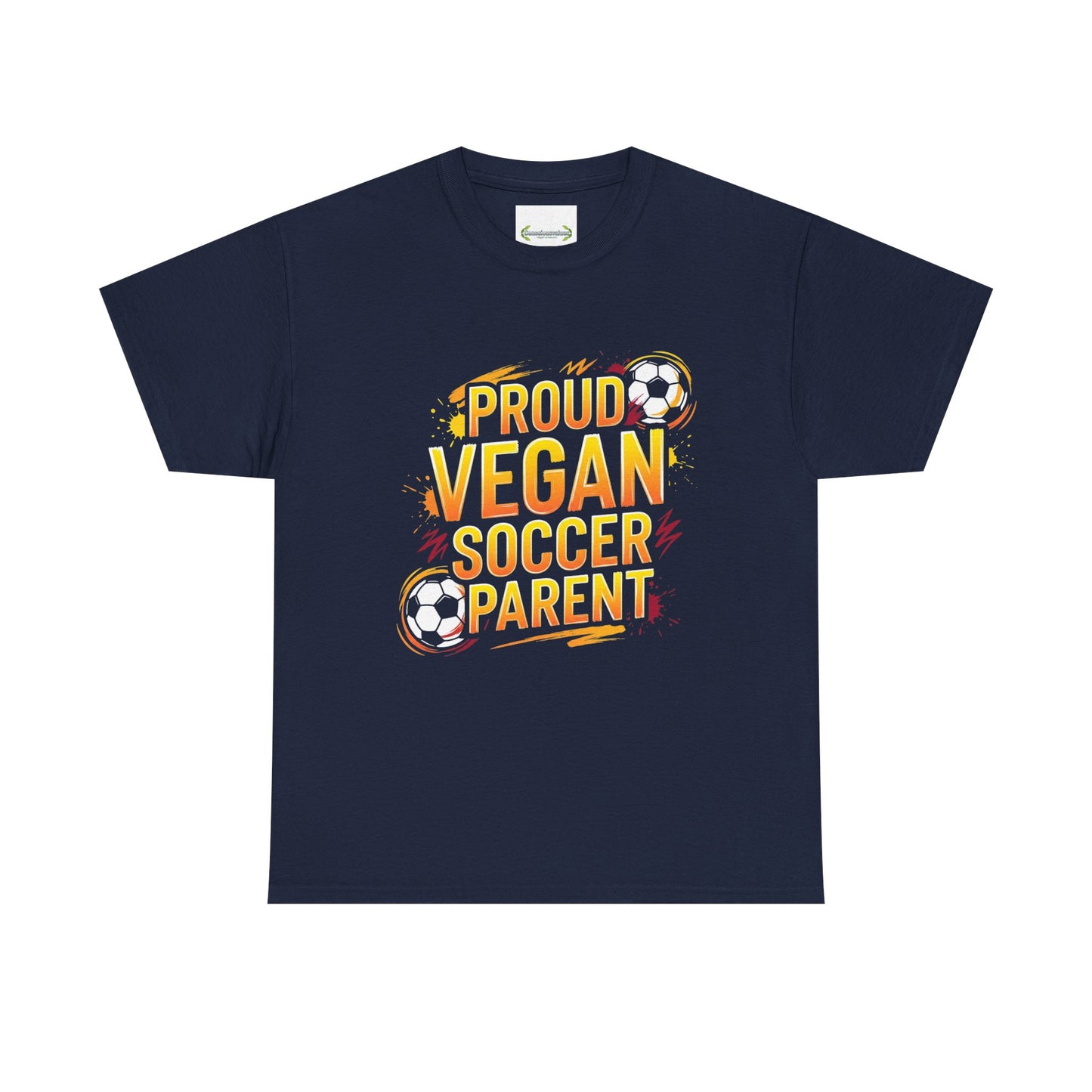Back to School - Proud Vegan Soccer Parent T-Shirt