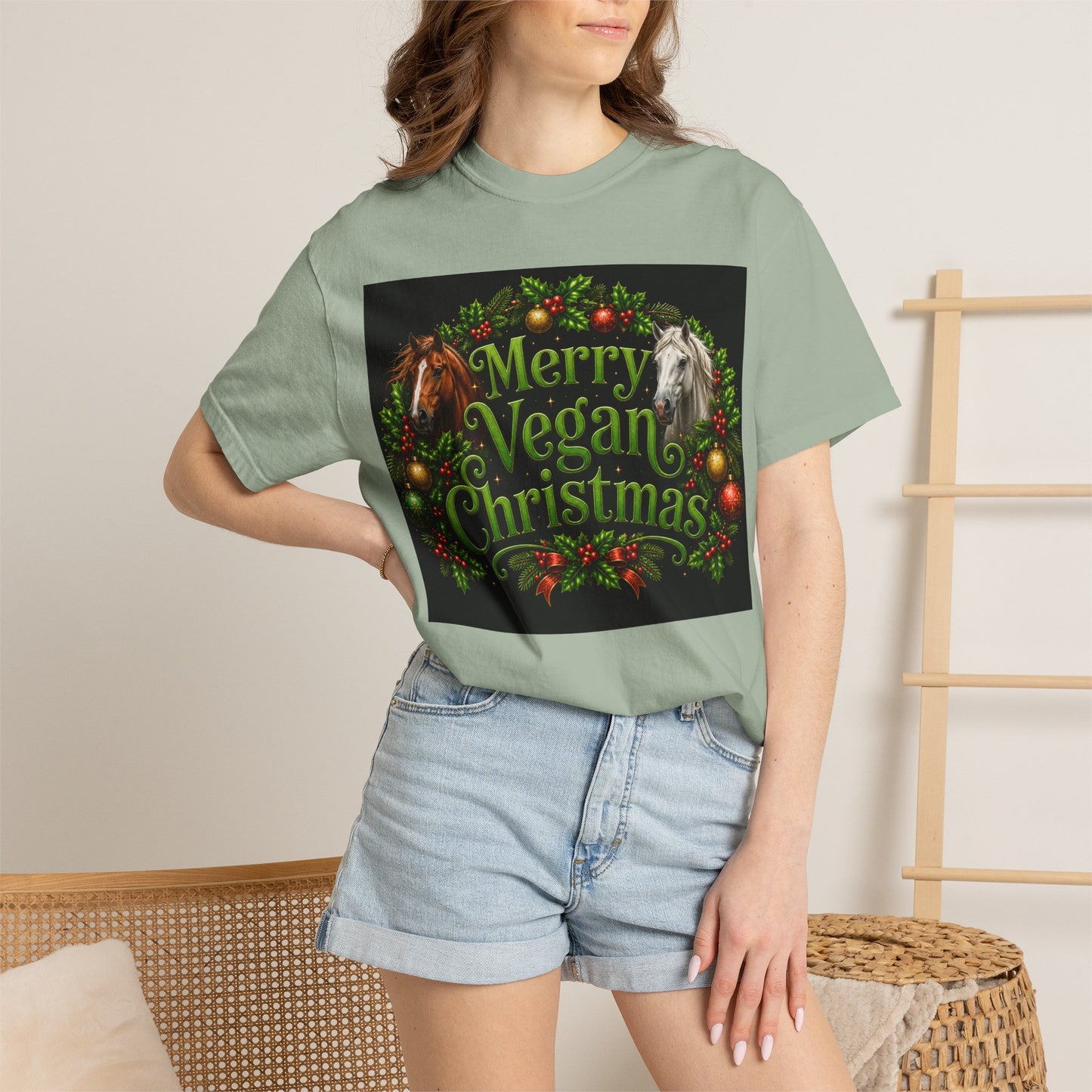 Merry Vegan Christmas T-Shirt