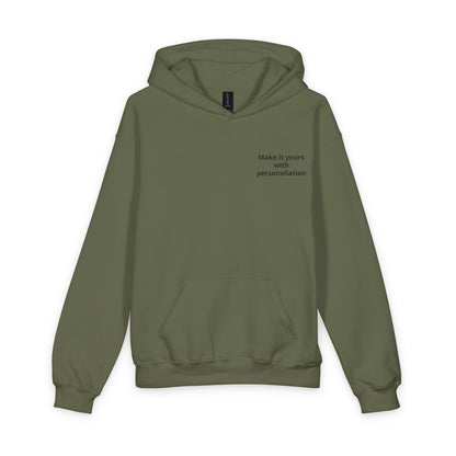 Youth Hoodie - Minimal "Print it your way" Chest Text