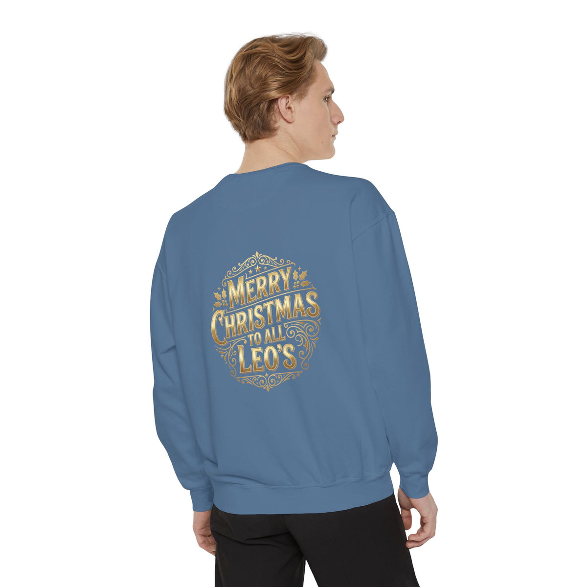 Christmas Sweatshirt — “Merry Christmas to all LEO’s” Holiday Police & Santa Crewneck