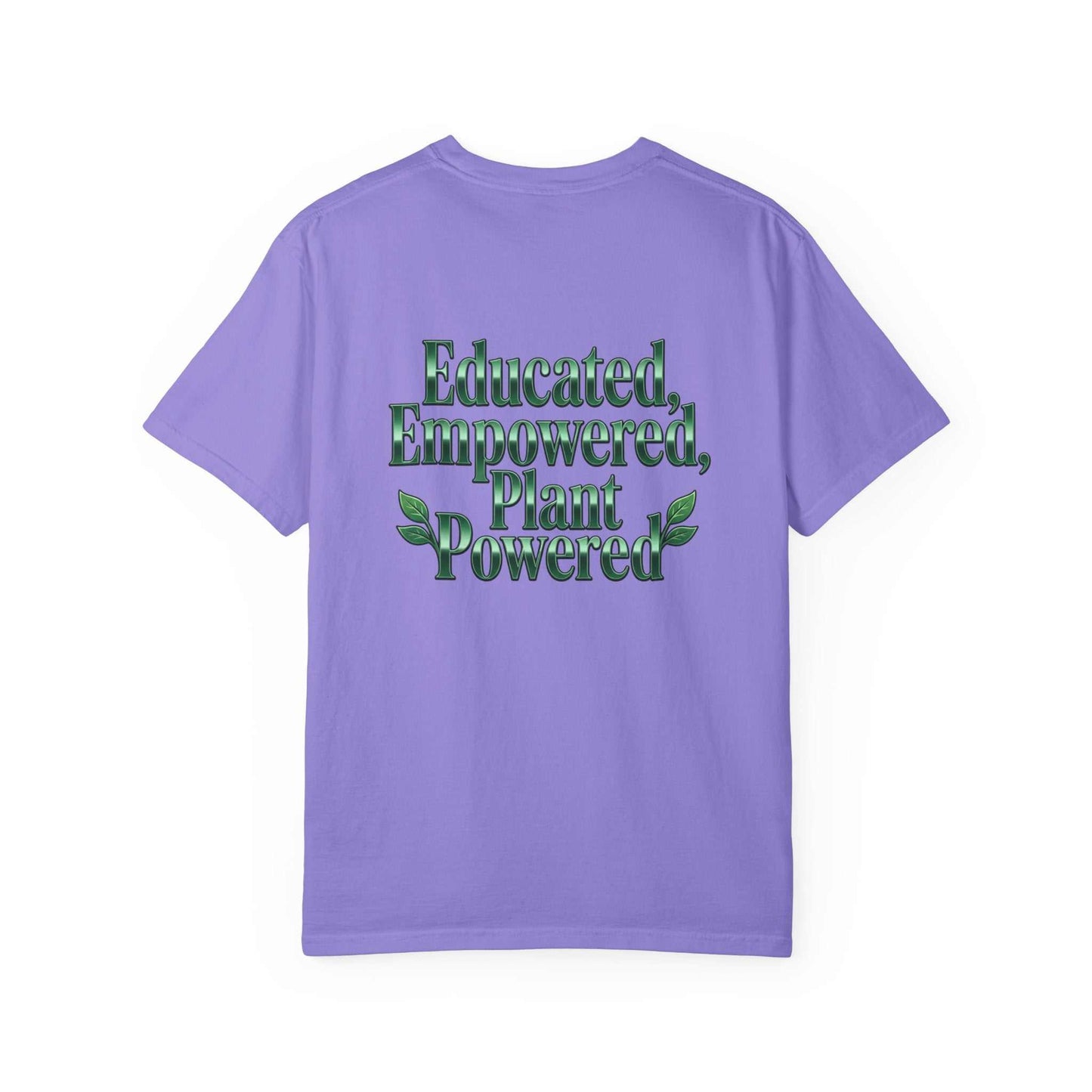 Plant-Powered Tee — "Straight A’s and Plant-Based Days" Motivational Graphic T-Shirt