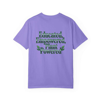 Plant-Powered Tee — "Straight A’s and Plant-Based Days" Motivational Graphic T-Shirt