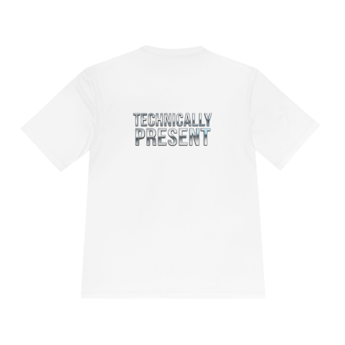 Cruelty-Free and Top of the Class Tee — "Technically Present" Back Graphic