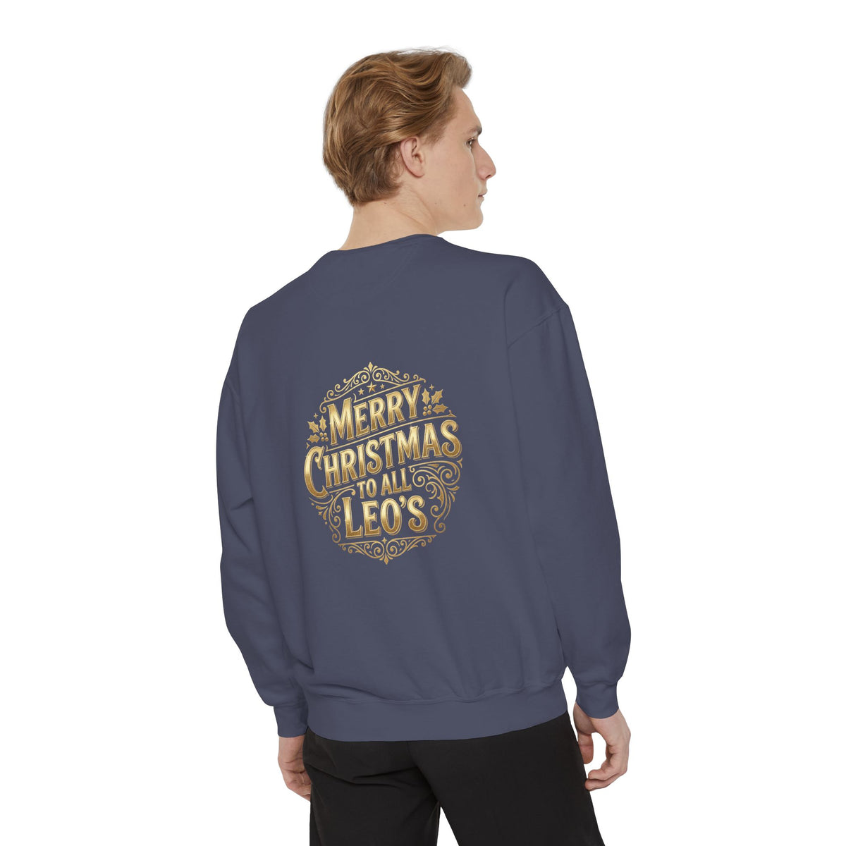 Christmas Sweatshirt — “Merry Christmas to all LEO’s” Holiday Police & Santa Crewneck