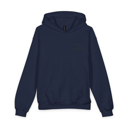 Youth Hoodie - Minimal "Print it your way" Chest Text
