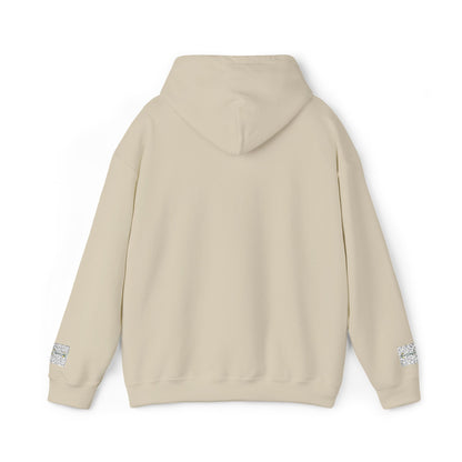 Hoodie — "Wear Your Imagination Here" Minimal Text Graphic Hoodie