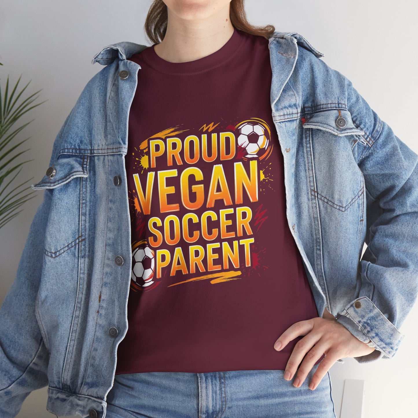 Back to School - Proud Vegan Soccer Parent T-Shirt