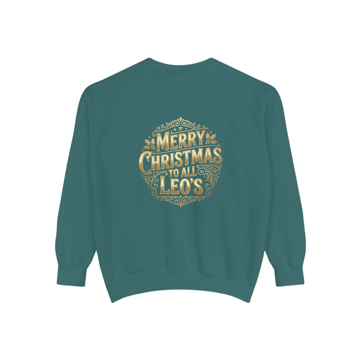 Christmas Sweatshirt — “Merry Christmas to all LEO’s” Holiday Police & Santa Crewneck