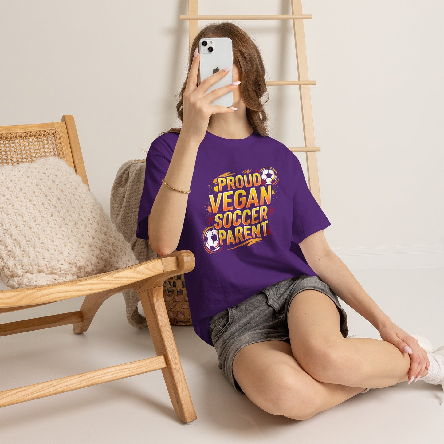 Back to School - Proud Vegan Soccer Parent T-Shirt