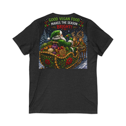Unisex Jersey Short Sleeve V-Neck Tee