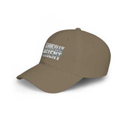 Technically Present Baseball Cap — Low Profile Tech Dad Hat