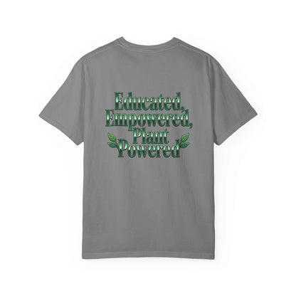 Plant-Powered Tee — "Straight A’s and Plant-Based Days" Motivational Graphic T-Shirt