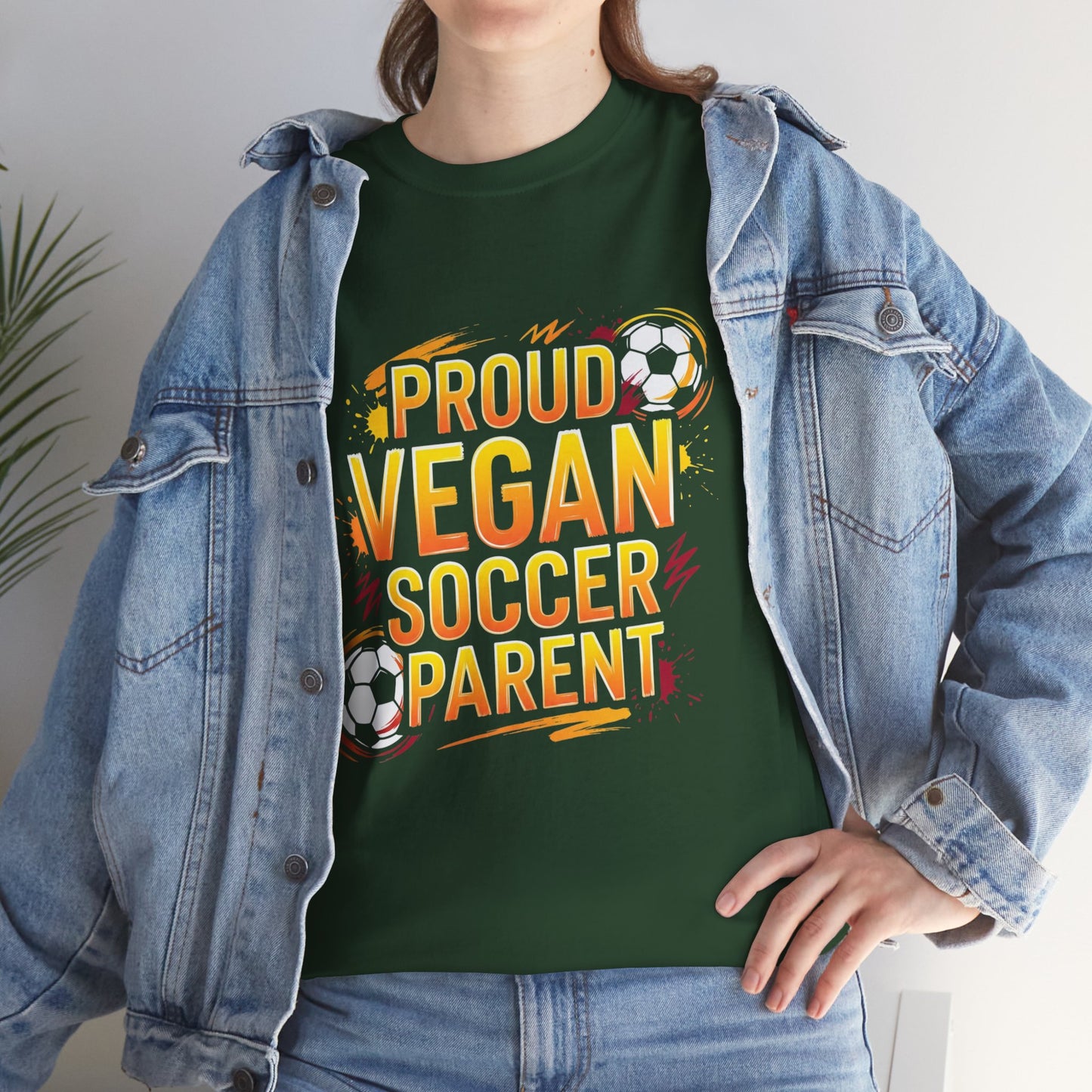 Back to School - Proud Vegan Soccer Parent T-Shirt