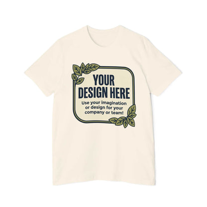 Custom Eco-Inspired T-Shirt — Personalize - Your Design Here