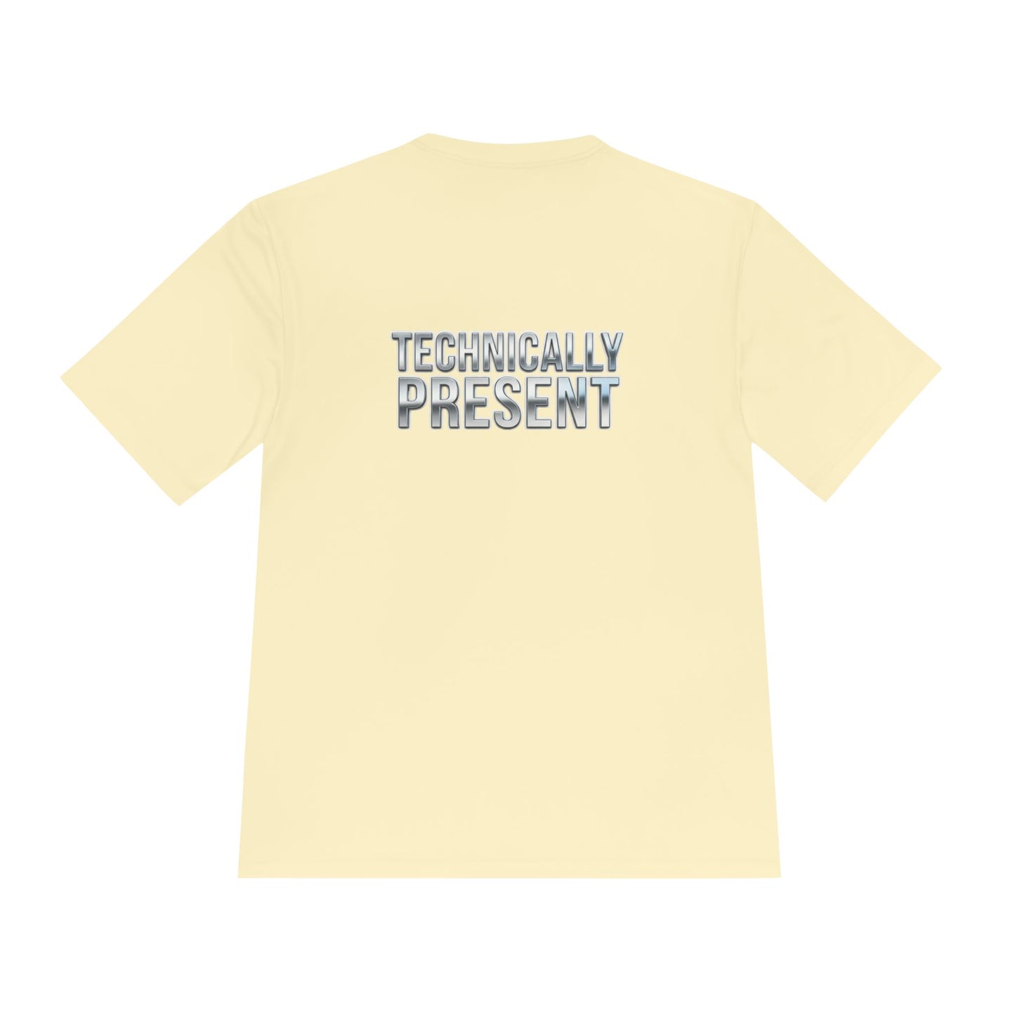 Cruelty-Free and Top of the Class Tee — "Technically Present" Back Graphic