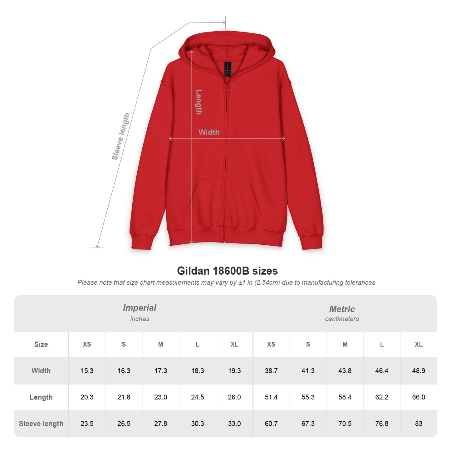 Youth Zipped Hoodie — Personalize it yourself! with our 'Your Design Here' for Kids!