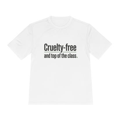 Cruelty-Free and Top of the Class Tee — "Technically Present" Back Graphic