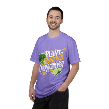 Veggie Powered T‑Shirt — Broccoli & Cucumber Plant‑Powered Graphic Tee