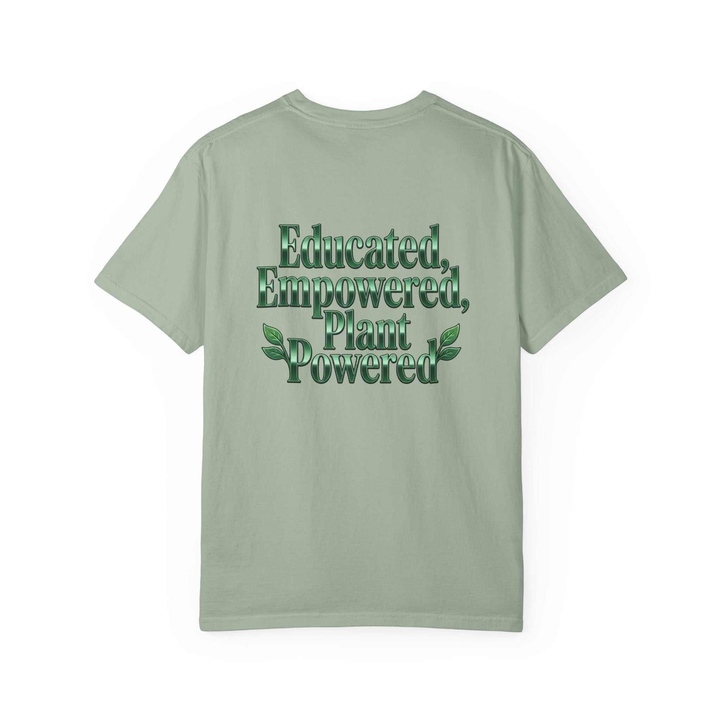 Plant-Powered Tee — "Straight A’s and Plant-Based Days" Motivational Graphic T-Shirt