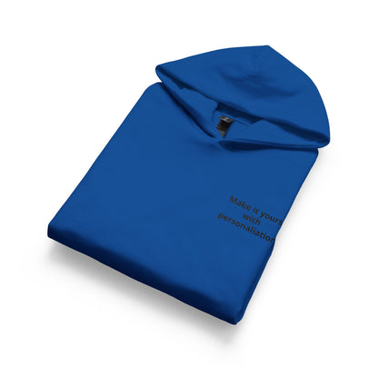 Youth Hoodie - Minimal "Print it your way" Chest Text
