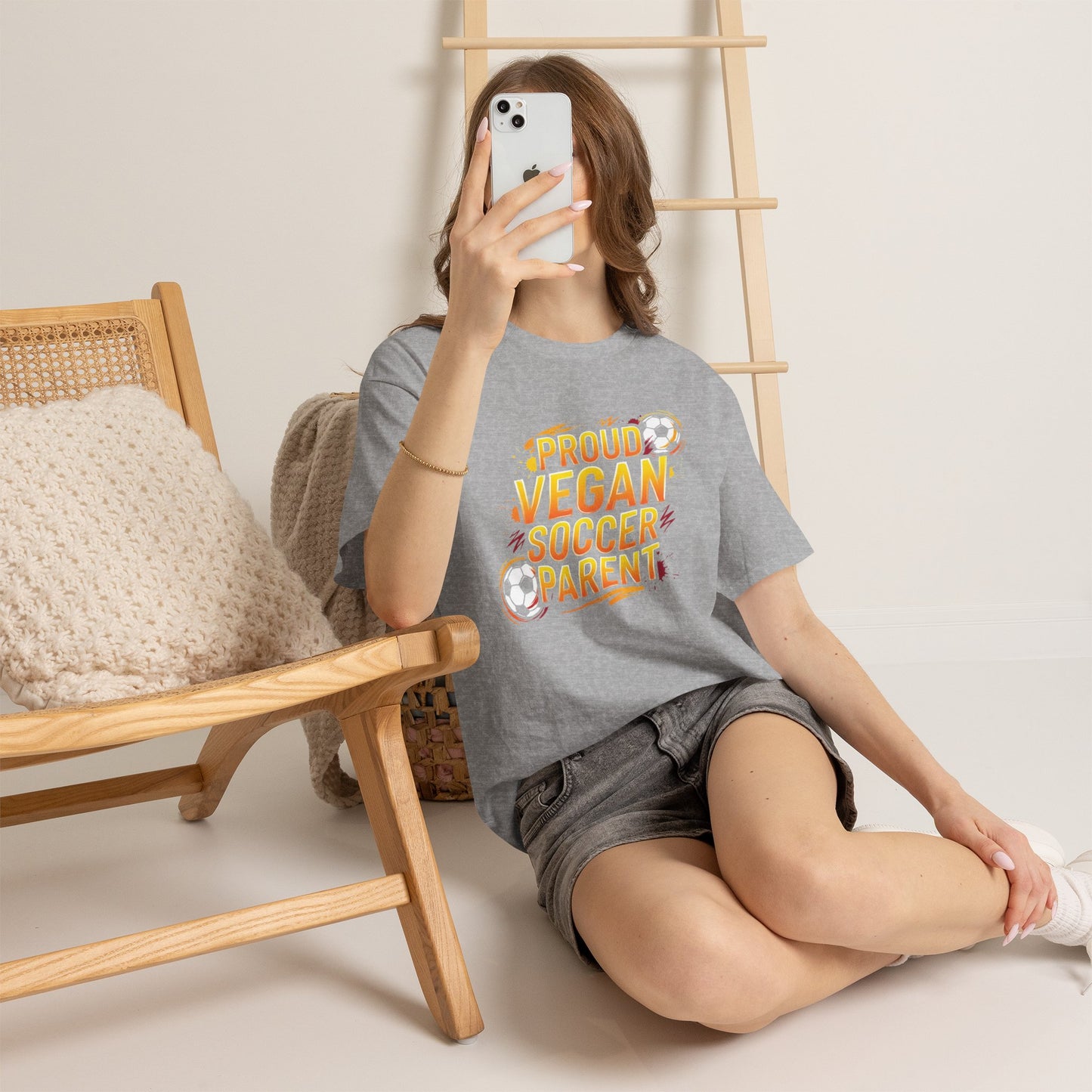 Back to School - Proud Vegan Soccer Parent T-Shirt