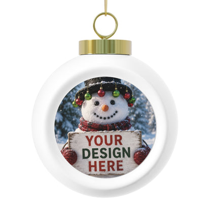 Personalized Christmas Ball Ornament