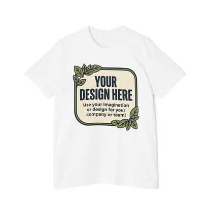 Custom Eco-Inspired T-Shirt — Personalize - Your Design Here