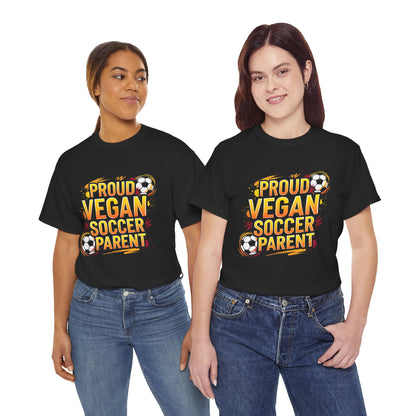 Back to School - Proud Vegan Soccer Parent T-Shirt