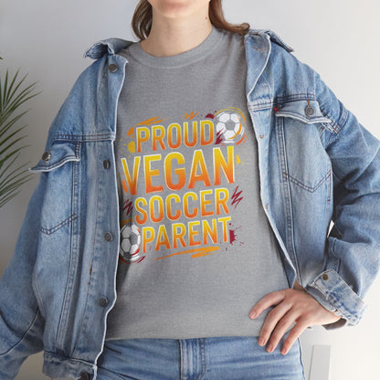 Back to School - Proud Vegan Soccer Parent T-Shirt