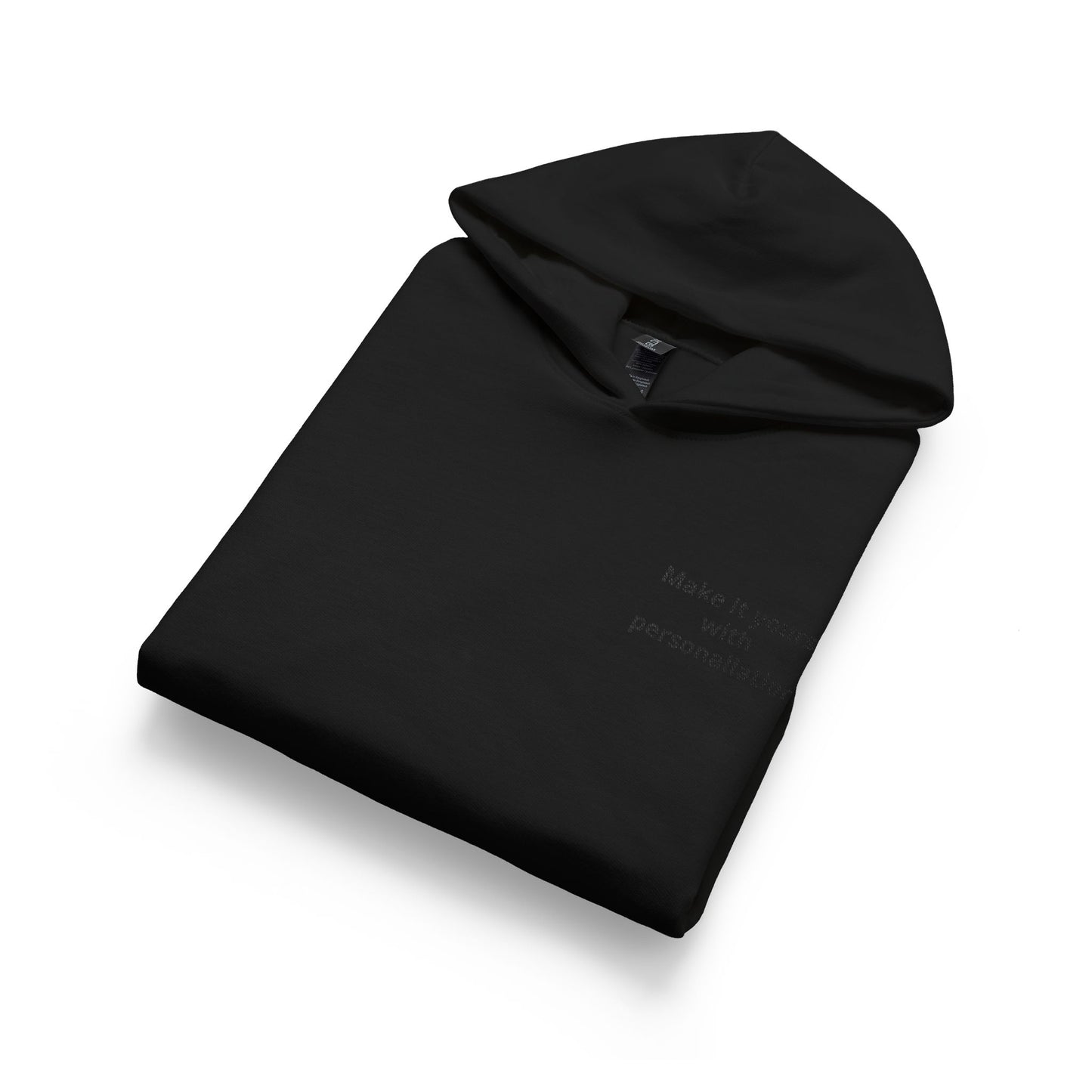 Youth Hoodie - Minimal "Print it your way" Chest Text