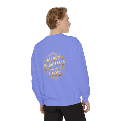 Christmas Sweatshirt — “Merry Christmas to all LEO’s” Holiday Police & Santa Crewneck