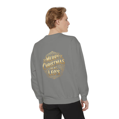 Christmas Sweatshirt — “Merry Christmas to all LEO’s” Holiday Police & Santa Crewneck