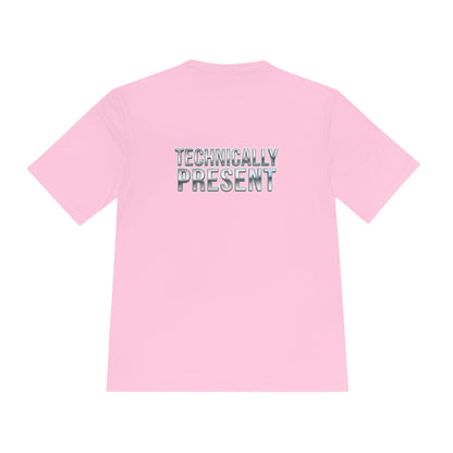 Cruelty-Free and Top of the Class Tee — "Technically Present" Back Graphic