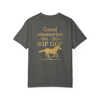 Golden Gate Bridge Illustration T-shirt | Memorial Horse Back Print