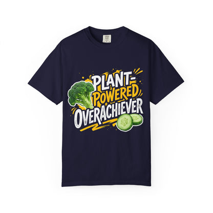 Veggie Powered T‑Shirt — Broccoli & Cucumber Plant‑Powered Graphic Tee