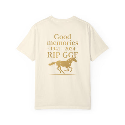 Golden Gate Bridge Illustration T-shirt | Memorial Horse Back Print