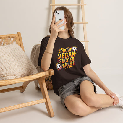 Back to School - Proud Vegan Soccer Parent T-Shirt