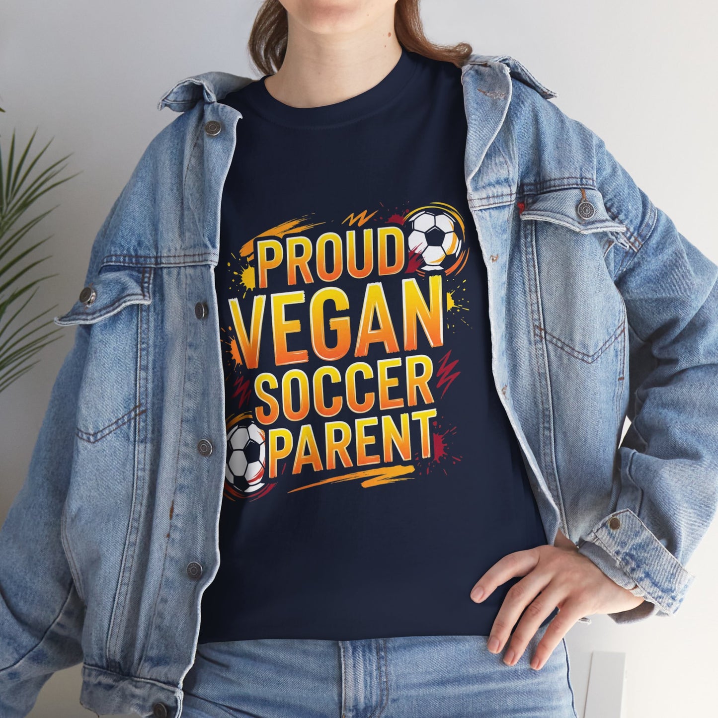 Back to School - Proud Vegan Soccer Parent T-Shirt