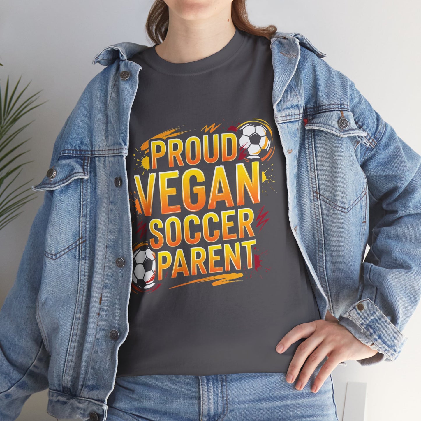 Back to School - Proud Vegan Soccer Parent T-Shirt