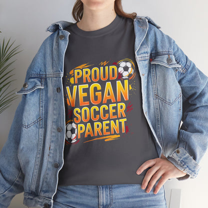 Back to School - Proud Vegan Soccer Parent T-Shirt