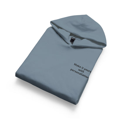 Youth Hoodie - Minimal "Print it your way" Chest Text