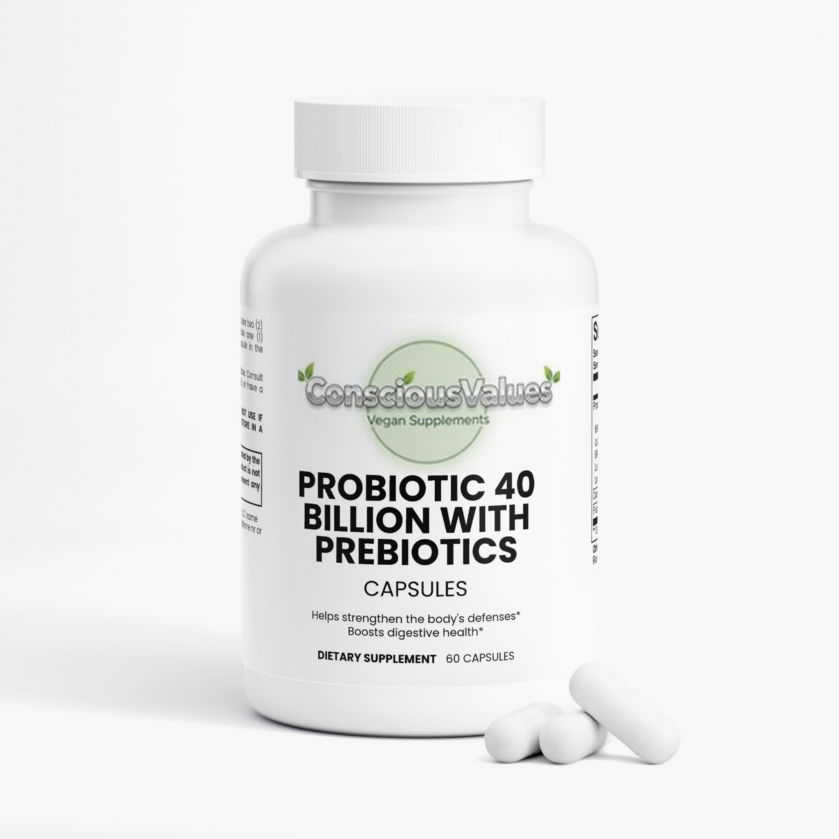 Probiotic 40 Billion with Prebiotics