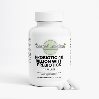 Probiotic 40 Billion with Prebiotics