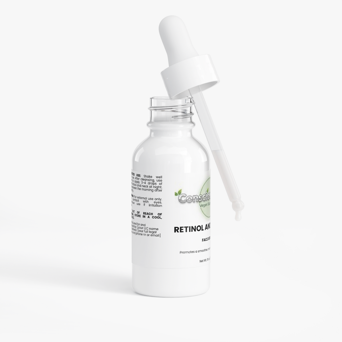 Retinol and Peptide Face Serum